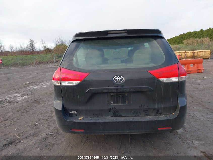 2014 TOYOTA SIENNA - 5TDZK3DC3ES490736