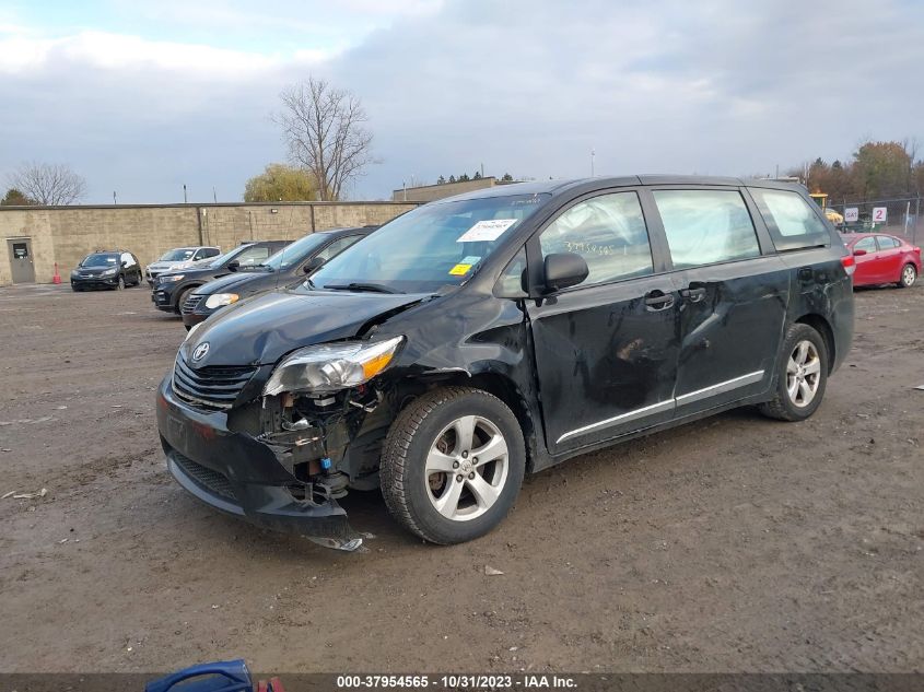 2014 TOYOTA SIENNA - 5TDZK3DC3ES490736