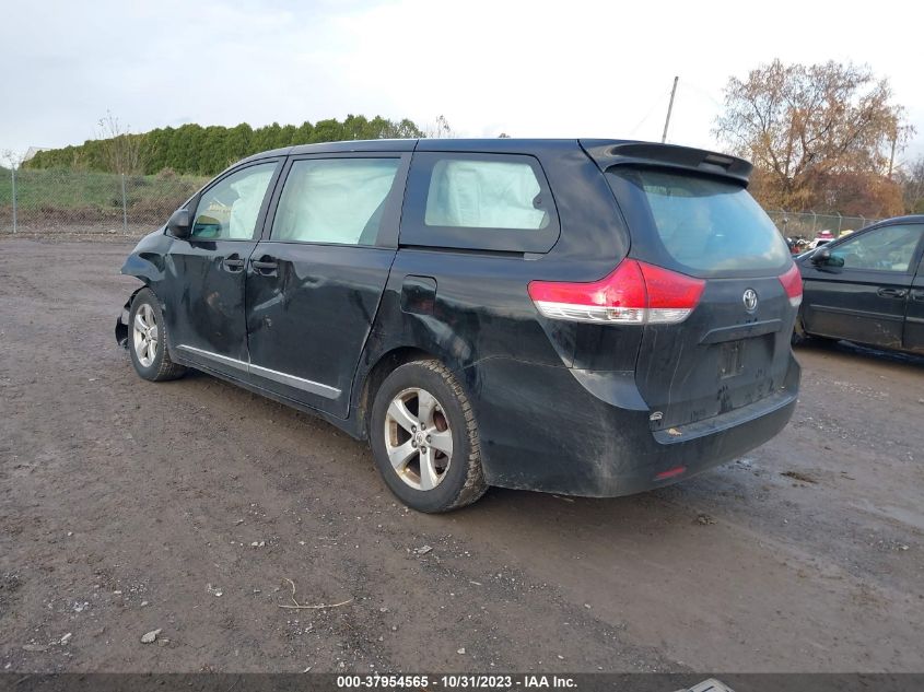 2014 TOYOTA SIENNA - 5TDZK3DC3ES490736
