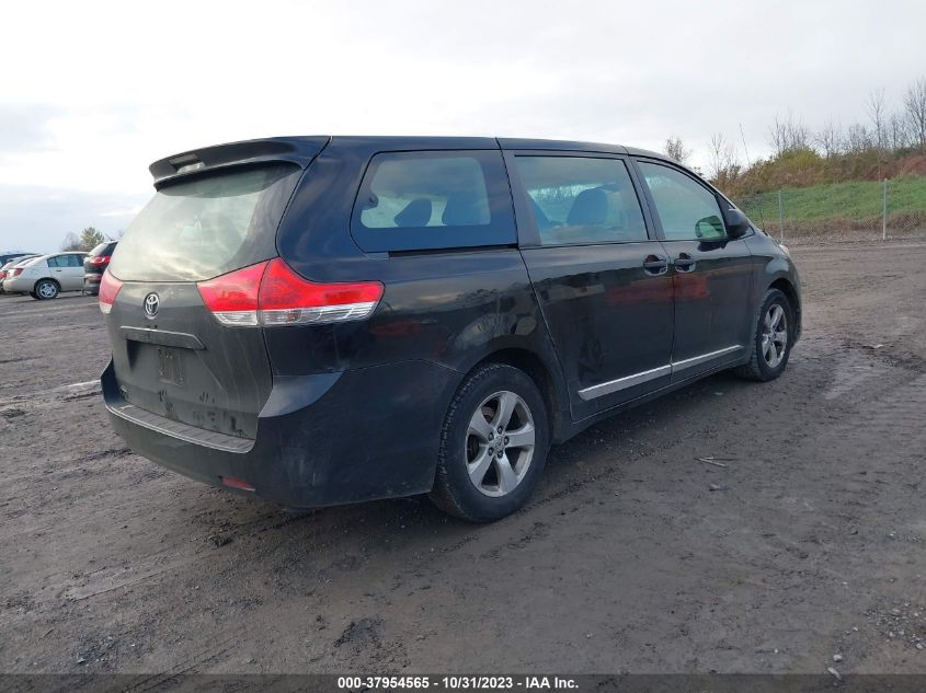2014 TOYOTA SIENNA - 5TDZK3DC3ES490736