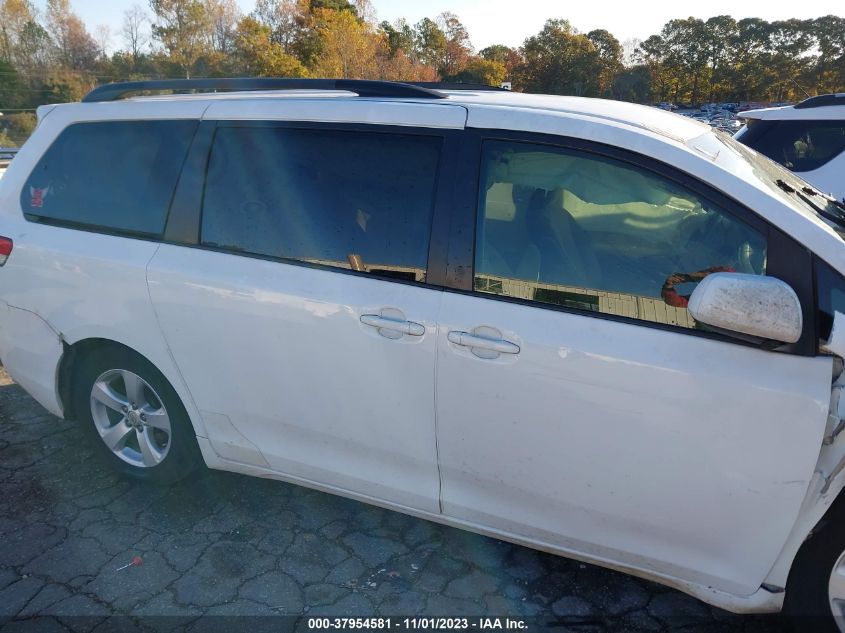2014 TOYOTA SIENNA LE V6 8 PASSENGER - 5TDKK3DC9ES525300