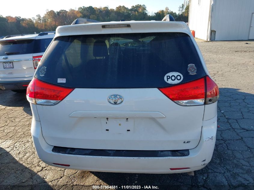 2014 TOYOTA SIENNA LE V6 8 PASSENGER - 5TDKK3DC9ES525300