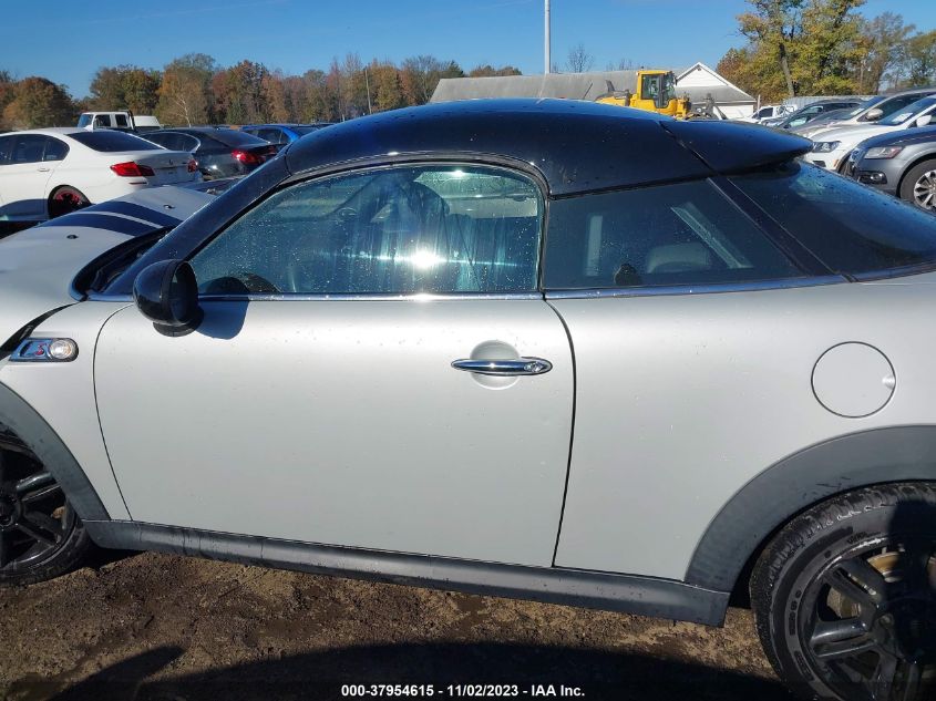 2014 MINI COUPE COOPER S - WMWSX3C53ET409254