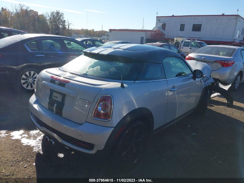 2014 MINI COUPE COOPER S - WMWSX3C53ET409254
