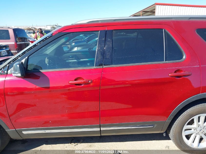 2016 FORD EXPLORER XLT - 1FM5K7D83GGD01609