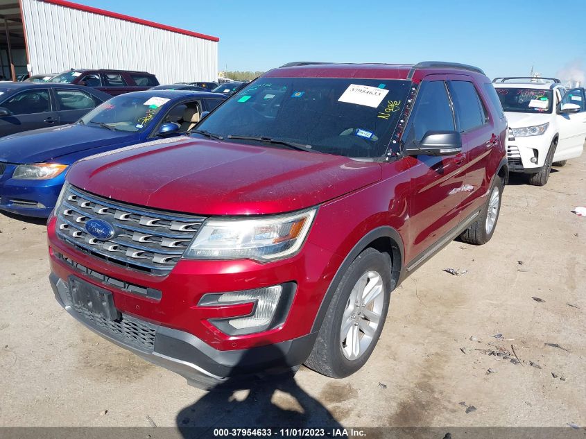 2016 FORD EXPLORER XLT - 1FM5K7D83GGD01609