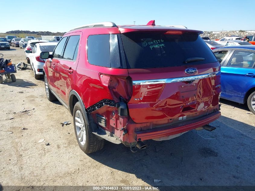 2016 FORD EXPLORER XLT - 1FM5K7D83GGD01609