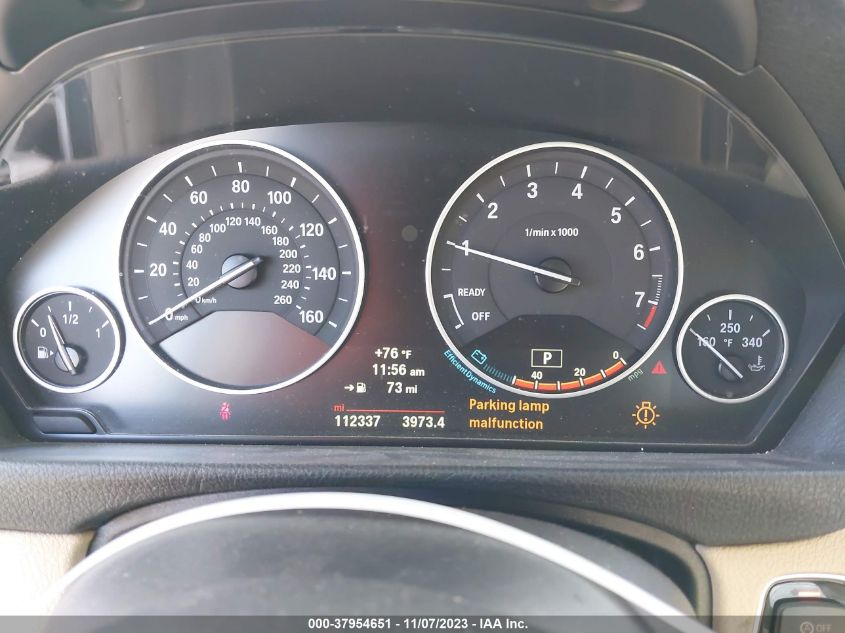 2014 BMW 320I - WBA3B1C50EK130888