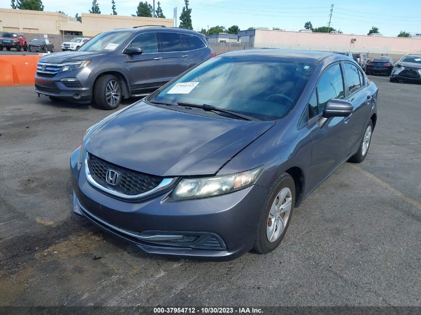 2014 HONDA CIVIC LX - 19XFB2F58EE262883