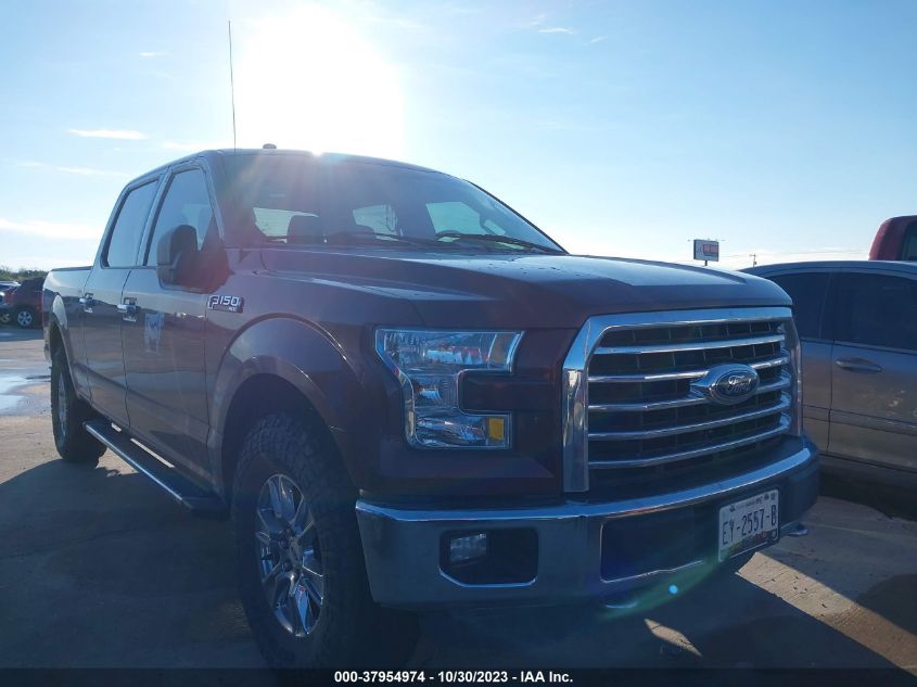 2016 FORD F-150 XLT/XL/LARIAT/PLATINUM - 1FTFW1EF8GKF02782