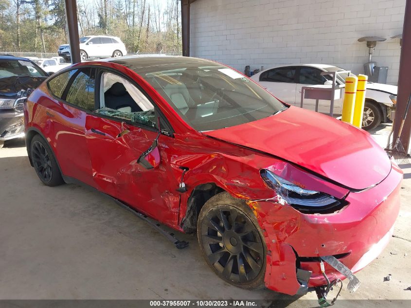 5YJYGDEE6MF181168 Tesla Model Y LONG RANGE DUAL MOTOR 12