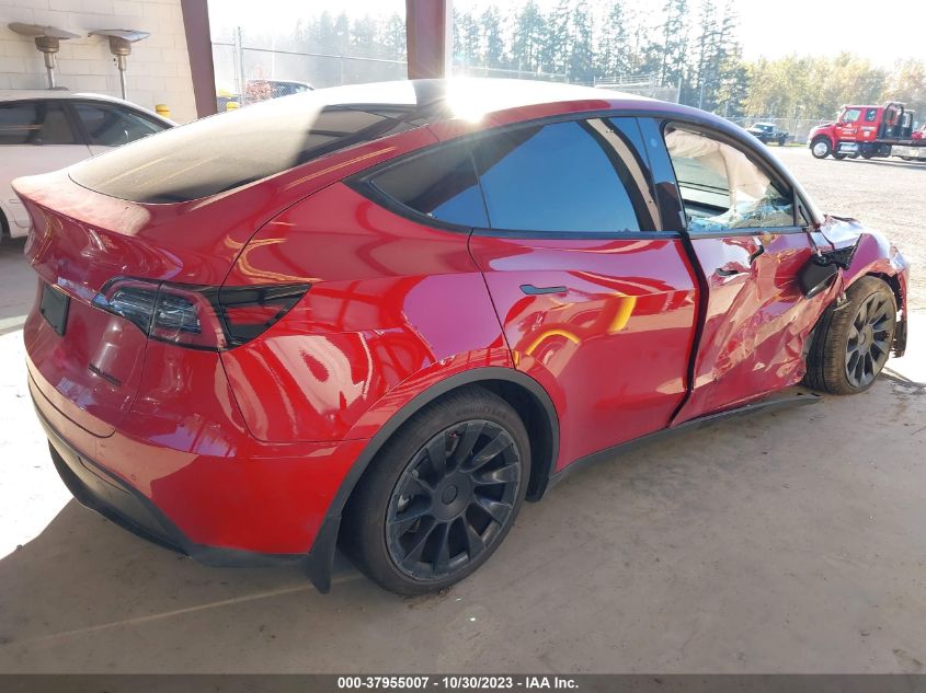 5YJYGDEE6MF181168 Tesla Model Y LONG RANGE DUAL MOTOR 4