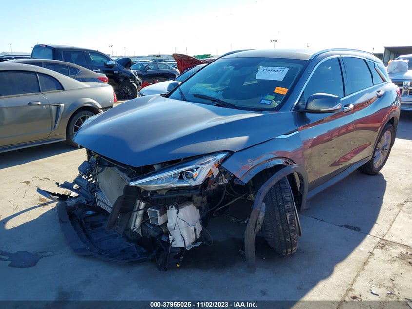 VIN 3PCAJ5BA2MF104162 2021 INFINITI QX50 LUXE