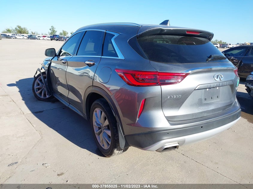 VIN 3PCAJ5BA2MF104162 2021 INFINITI QX50 LUXE