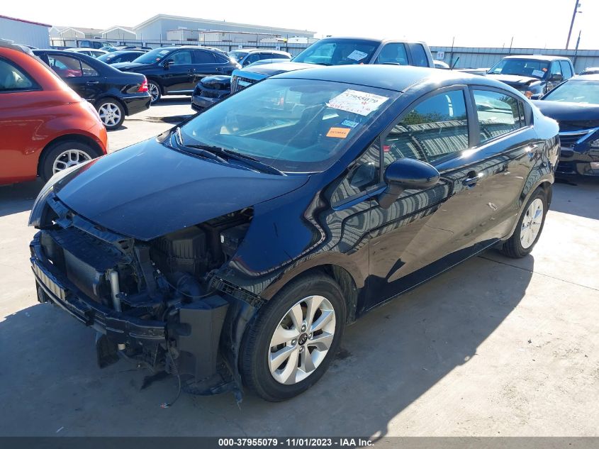 2016 KIA RIO EX - KNADN4A37G6626670