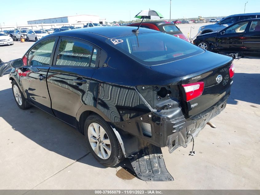 2016 KIA RIO EX - KNADN4A37G6626670