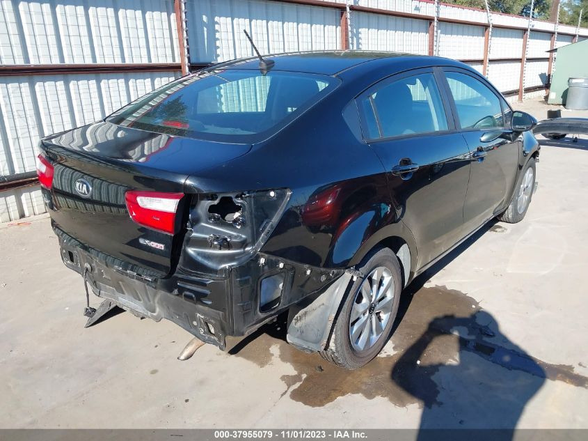 2016 KIA RIO EX - KNADN4A37G6626670