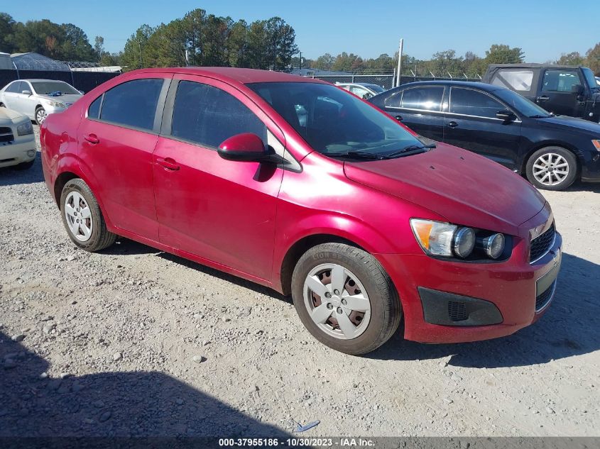 2013 CHEVROLET SONIC LS - 1G1JA5SH6D4140885