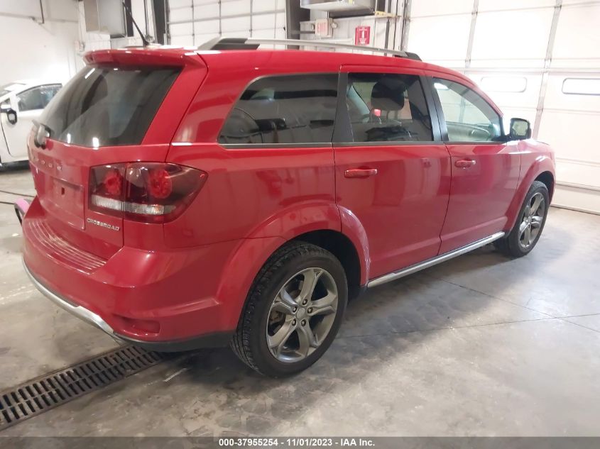 2017 DODGE JOURNEY CROSSROAD PLUS AWD - 3C4PDDGGXHT541830