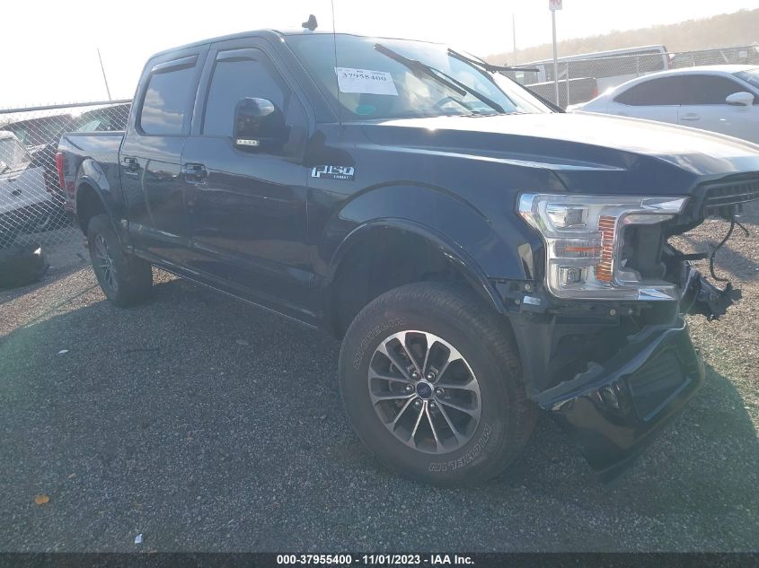 2018 FORD F-150 LARIAT - 1FTEW1E58JFD41627