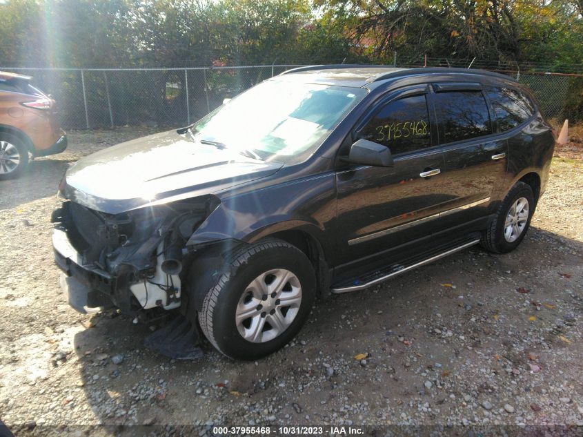 2014 CHEVROLET TRAVERSE LS - 1GNKRFED1EJ240146