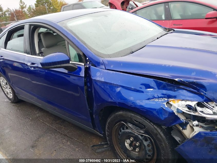 2013 FORD FUSION S - 3FA6P0G78DR316976