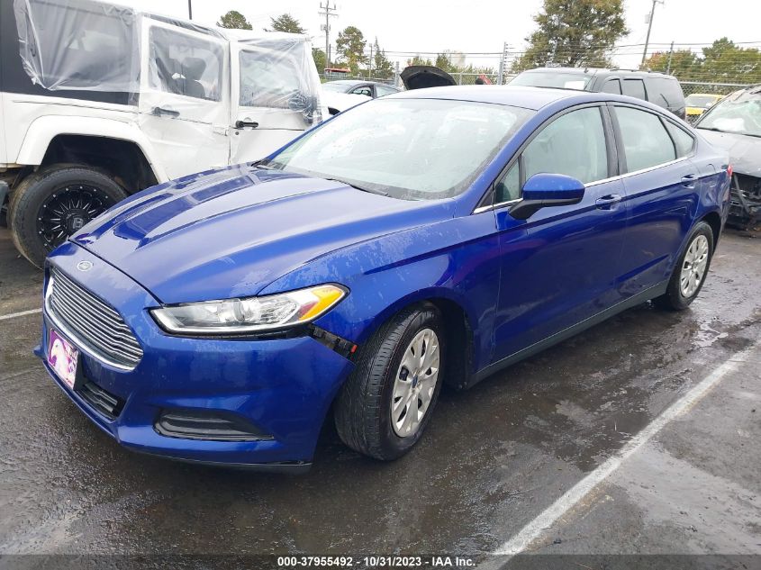 2013 FORD FUSION S - 3FA6P0G78DR316976