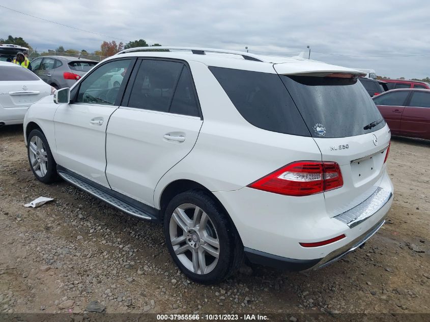 2015 MERCEDES-BENZ ML 250 BLUETEC 4JGDA0EB2FA489444