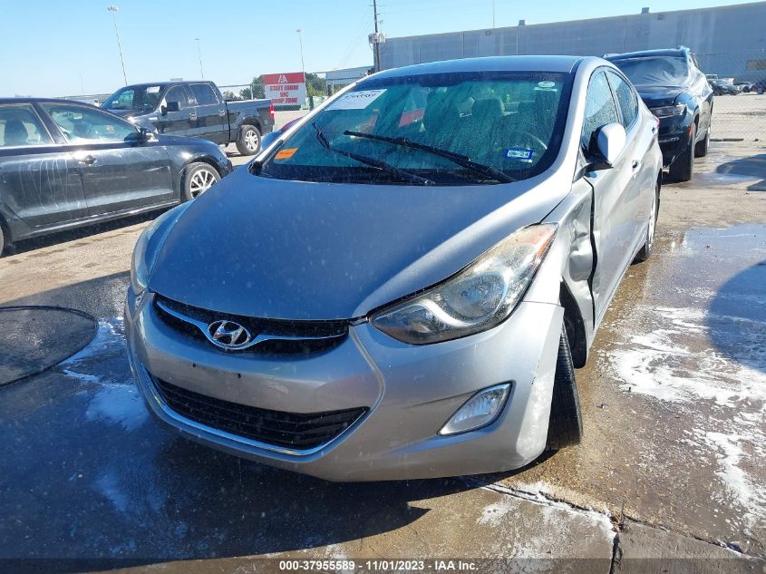 2013 HYUNDAI ELANTRA GLS PZEV - KMHDH4AE4DU578947