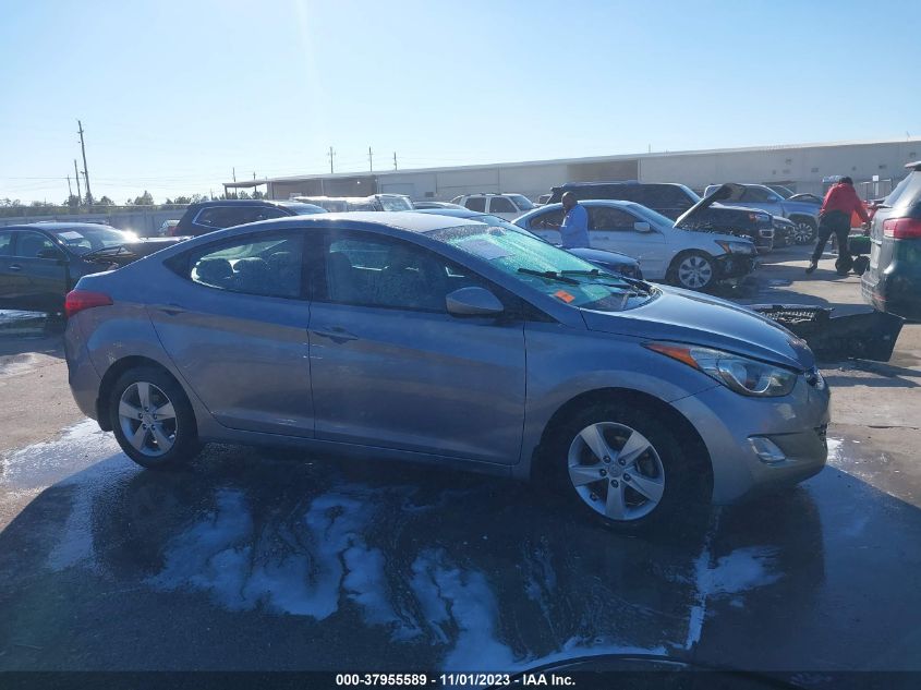 2013 HYUNDAI ELANTRA GLS PZEV - KMHDH4AE4DU578947