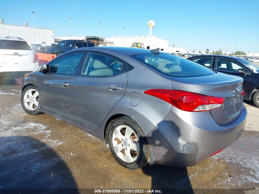 2013 HYUNDAI ELANTRA GLS PZEV - KMHDH4AE4DU578947