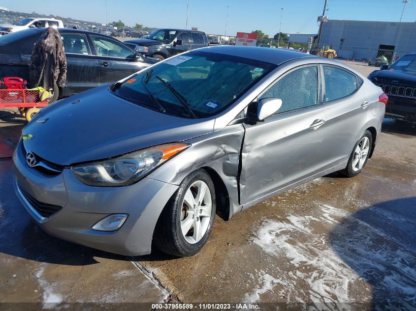 2013 HYUNDAI ELANTRA GLS PZEV - KMHDH4AE4DU578947