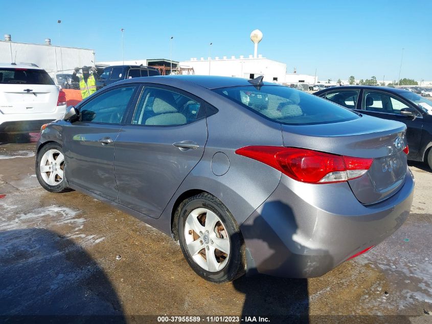 2013 HYUNDAI ELANTRA GLS PZEV - KMHDH4AE4DU578947