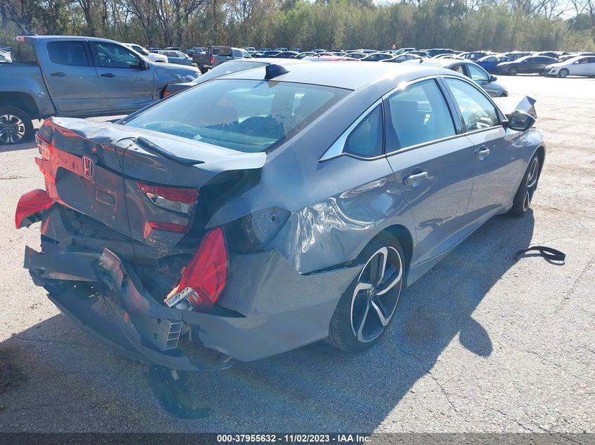 VIN 1HGCV3F23NA030704 2022 HONDA ACCORD HYBRID SPORT