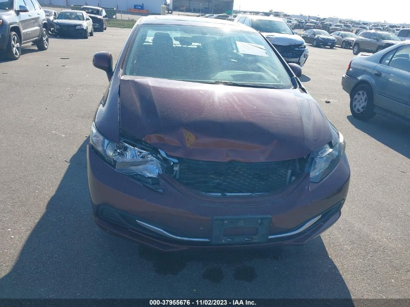 2013 HONDA CIVIC EX - 19XFB2F82DE014685