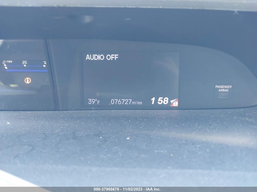 2013 HONDA CIVIC EX - 19XFB2F82DE014685