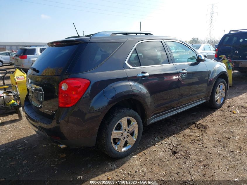 2014 CHEVROLET EQUINOX LTZ - 2GNFLDE30E6377428