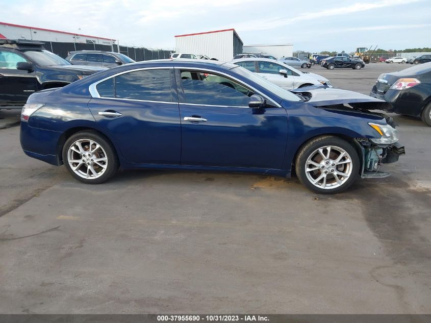 2014 NISSAN MAXIMA S/SV - 1N4AA5AP3EC481884