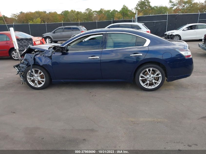 2014 NISSAN MAXIMA S/SV - 1N4AA5AP3EC481884