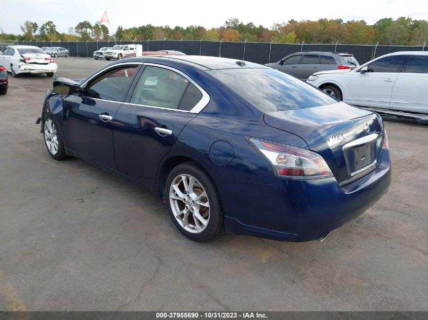 2014 NISSAN MAXIMA S/SV - 1N4AA5AP3EC481884