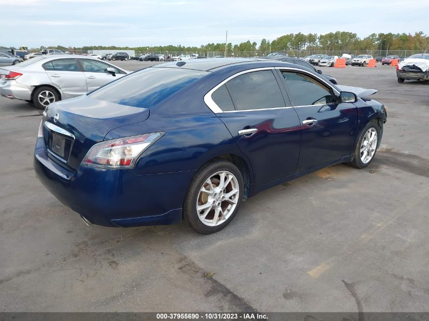 2014 NISSAN MAXIMA S/SV - 1N4AA5AP3EC481884
