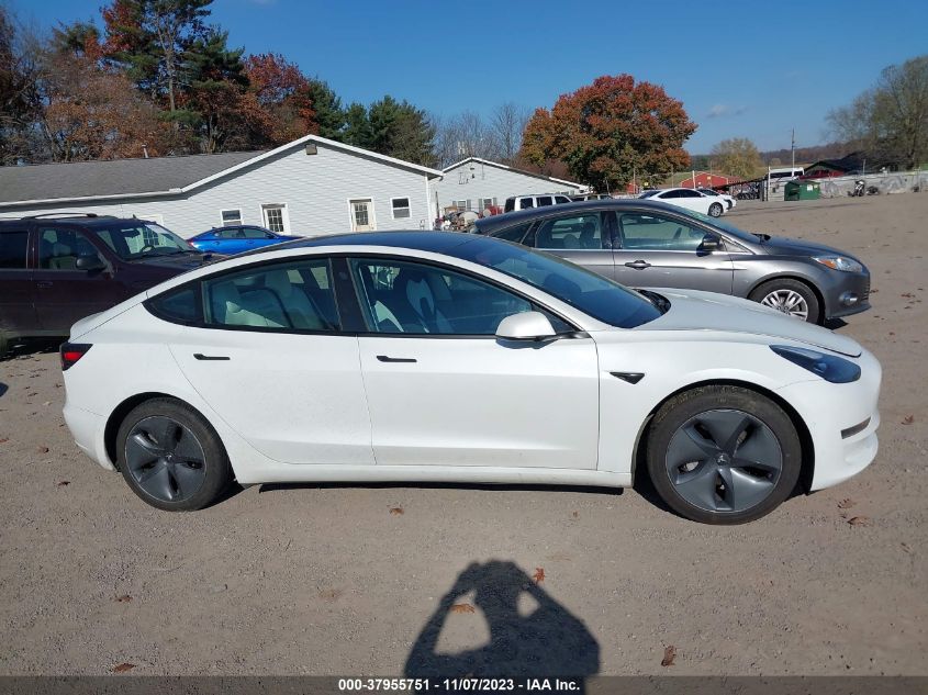 2021 TESLA MODEL 3 STANDARD RANGE PLUS - 5YJ3E1EA2MF026032