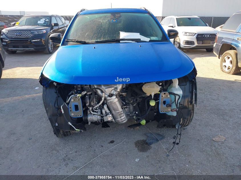 VIN 3C4NJDBB9NT146173 2022 JEEP COMPASS LATITUDE