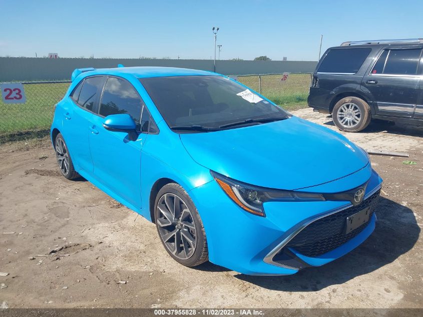 2019 TOYOTA COROLLA SE/XSE - JTNK4RBE7K3007843