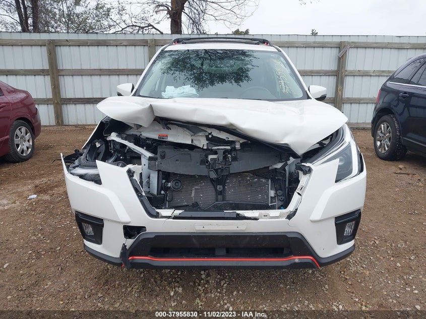 VIN JF2SKAJC4NH416659 2022 SUBARU FORESTER SPORT
