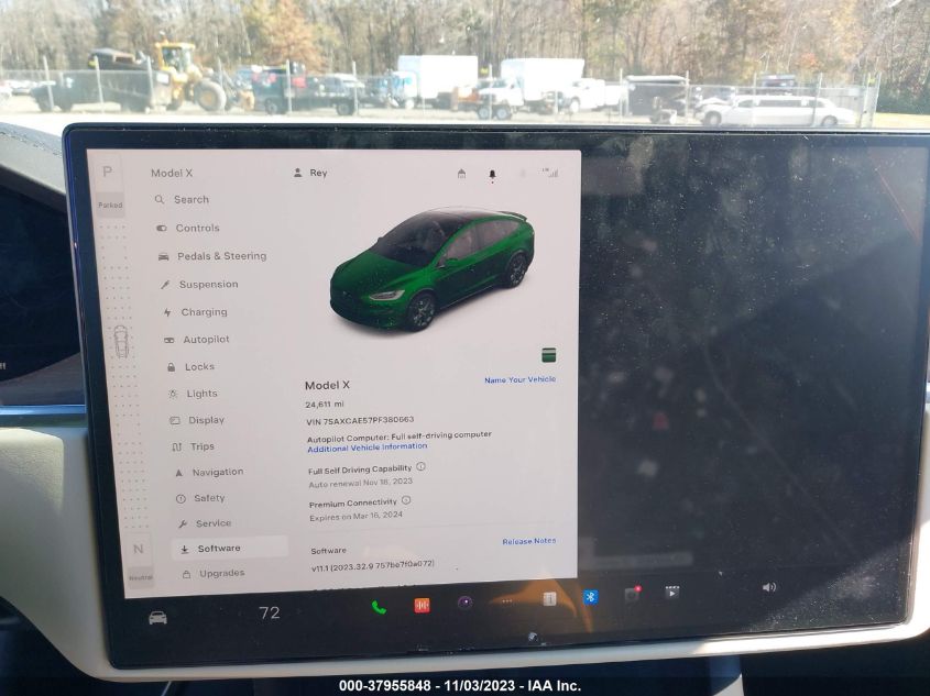 2023 TESLA MODEL X DUAL MOTOR ALL-WHEEL - 7SAXCAE57PF380663