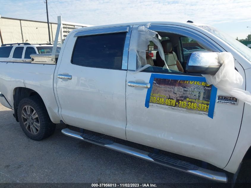 2014 TOYOTA TUNDRA 2WD TRUCK 1794/PLATINUM 5TFGY5F19EX163202