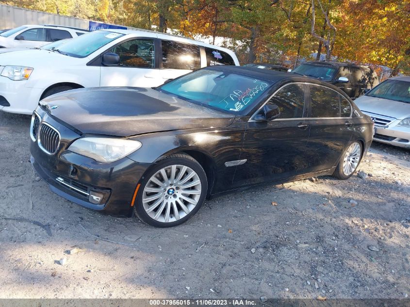 2013 BMW 7 SERIES 750LI WBAYE8C52DDE22280