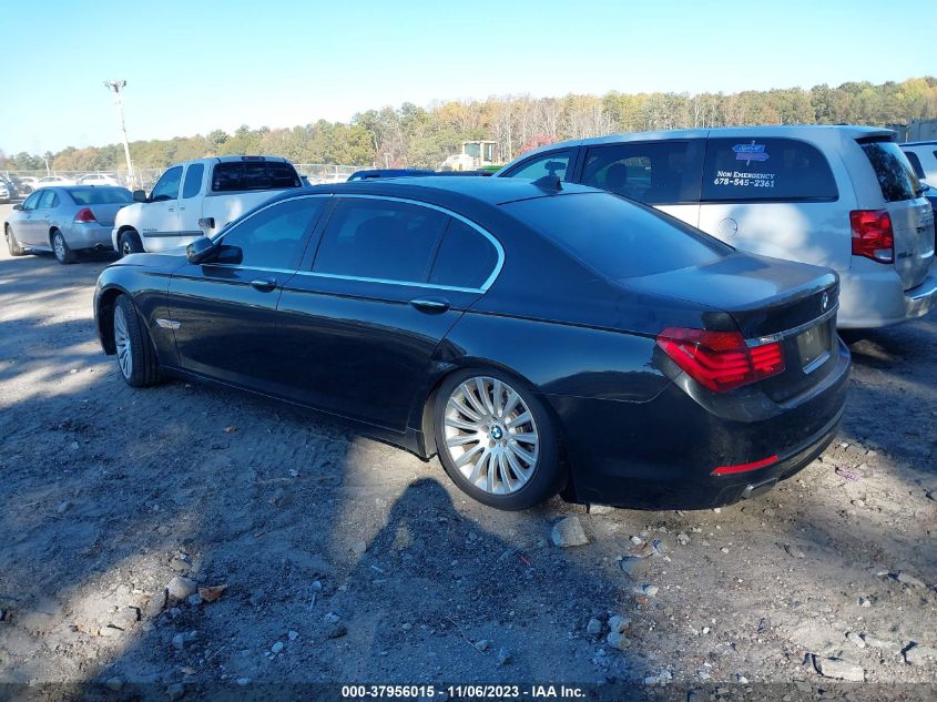 2013 BMW 7 SERIES 750LI WBAYE8C52DDE22280