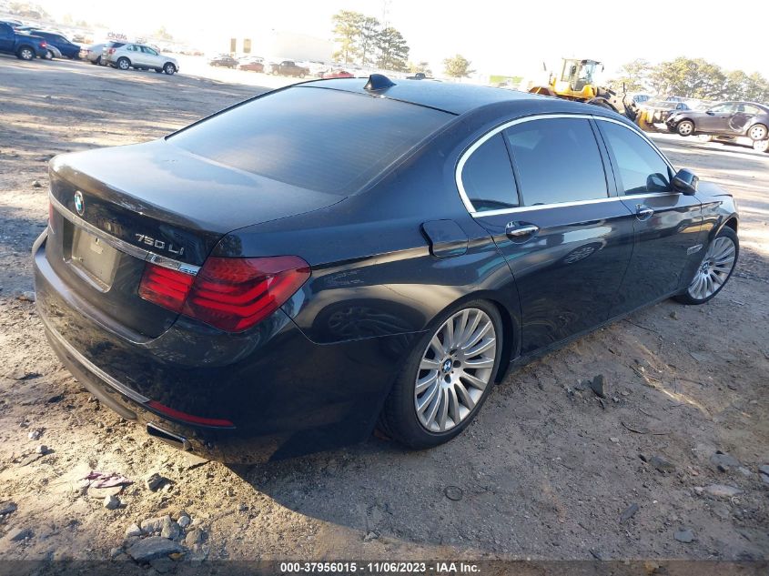 2013 BMW 7 SERIES 750LI WBAYE8C52DDE22280